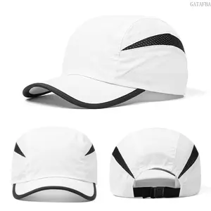 Breathable Quick Dry Baseball Cap, 3D Embroidery Structured Sun Visor Hat, UV Protection Casual Sports Dad Hat for Outdoor Workout Daily Travel Photoshoot