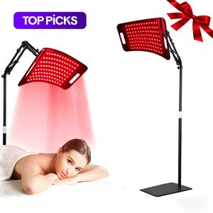 red light machine, light lamp with stable stand, adjustable arm angle 660nm red light & 850nm light panel, light instrument for home, red light panel, valentine's day gift, giftideas, wellness