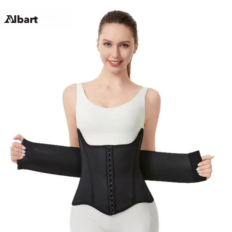 Women Double Compression Wrap Strap Waist Trainer Corset, Multi Row Adjustable Hooks Extra Stretch Reinforcement Band Tummy Control Waist Cincher, Strong Compression Fitness Waist Shaper For Hourglass Figure, Gym Workout, Postpartum Recovery & Daily Body
