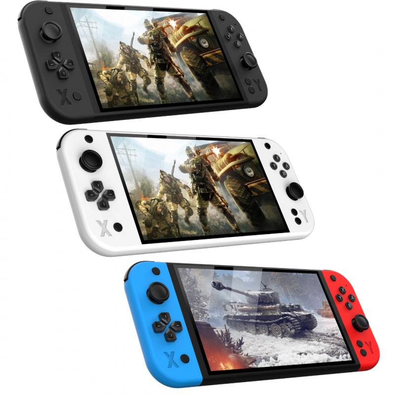 New G90 Handheld Game Console with 7 Inch IPS Screen, 4000mah Battery, Retro Gaming Device and Directional Buttons, Rechargeable Game Console