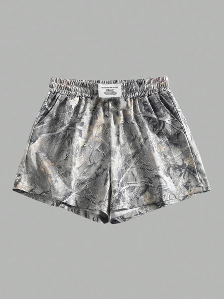Women's Plain & Camo Print Shorts, Casual Comfy Breathable Shorts for Summer, Ladies Bottoms for Daily Wear