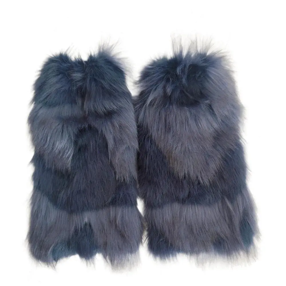 Fashion   Winter Leg Warmers Harajuku Kawaii Leg Coverings Foot Cover Lolita JK Furry Leg Warmers Winter