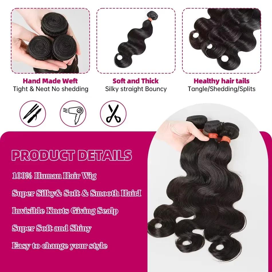 30 34 Inch Body Wave Raw 1 3 4 Bundles Indian 100% Unprocessed Human Hair Wavys Double Drawn Virgin Bundles Weave Extensions 30 34 Inch Body Wave Raw 1 3 4 Bundles Indian 100% Unprocessed Human Hair Wavys Double Drawn Virgin Bundles Weave Extensions