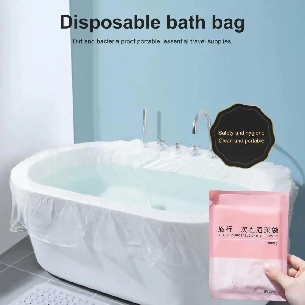 1-20Pcs Disposable Bathtub Cover Liner Set Thickened Convenient Solution For Salons Hotels And Home Bath Tubs For Salons Hotels