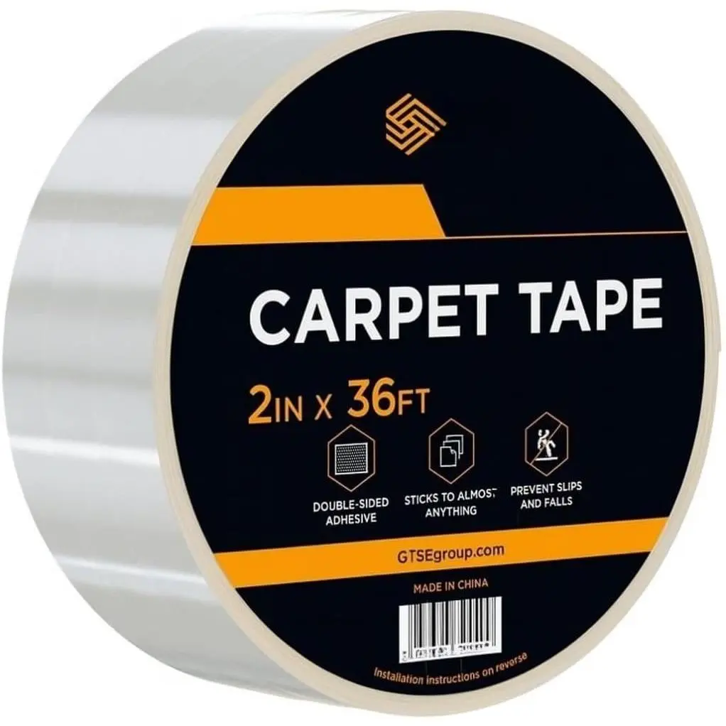 Extra  Double-Sided Carpet Tape, 2in x 36ft – Heavy-Duty Rug Gripper Tape for  & Professional Use – -Free Removal, Multi-Surface Adhesion Carpet Tape