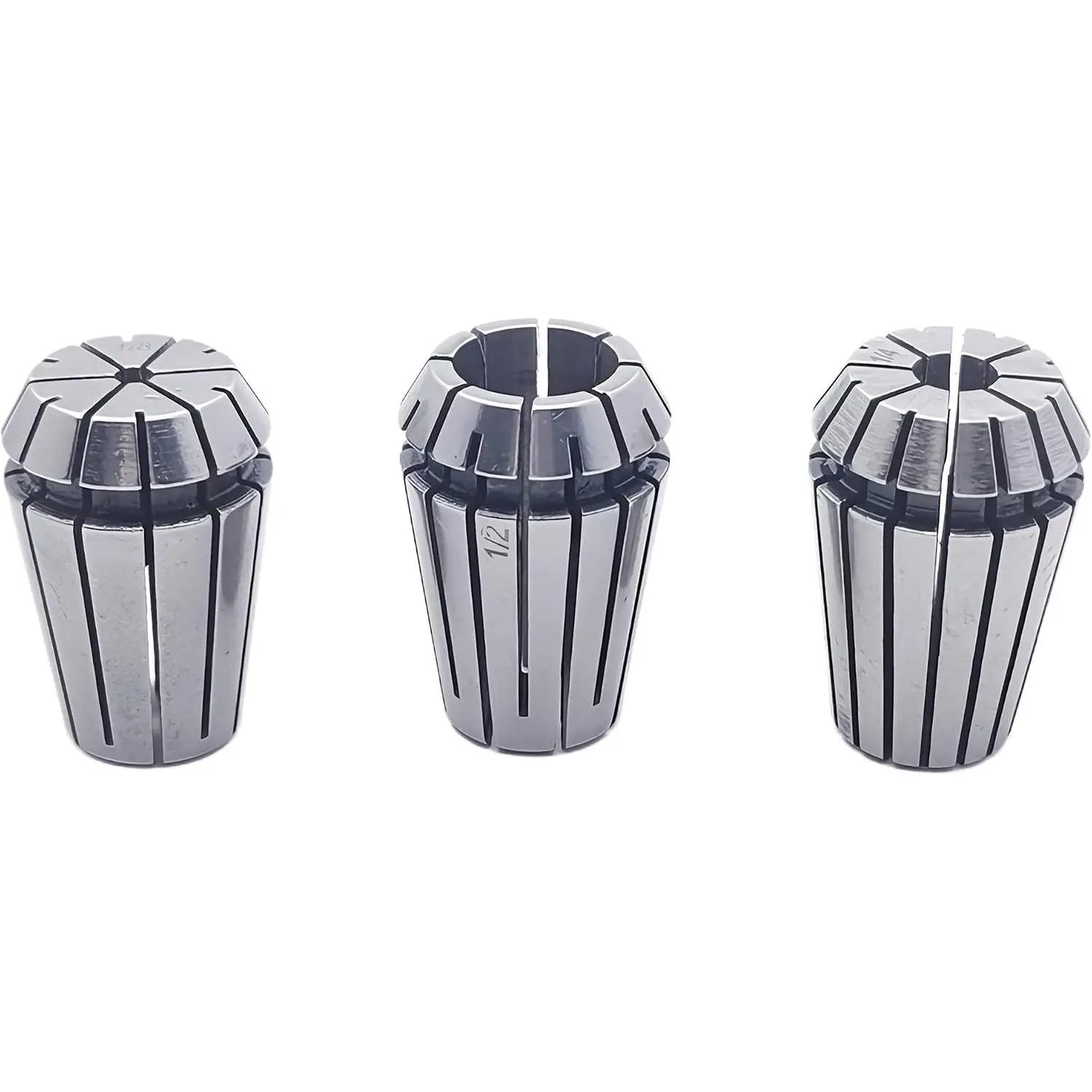 3 count ER20 1/2", 1/4", 1/8"  Spring Collet Set for CNC Workholding Engraving Milling Lathe Chuck Tool