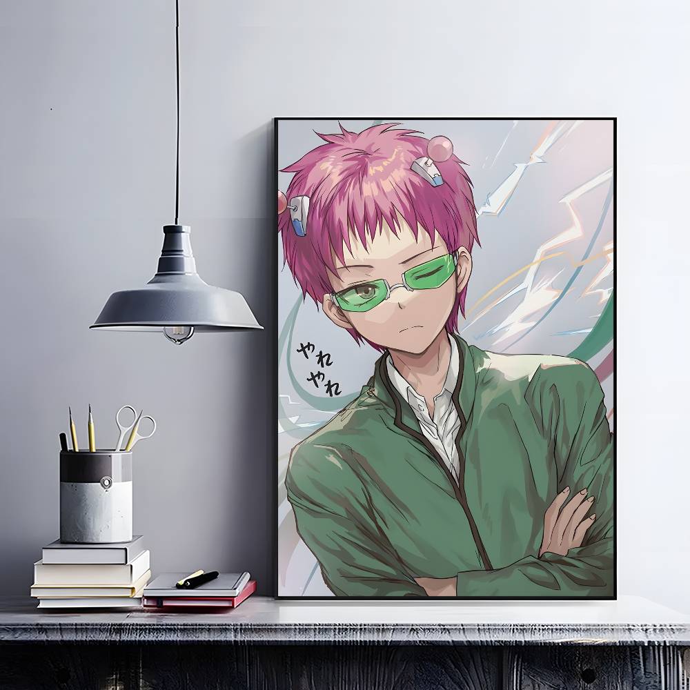 Anime The Disastrous Life Of Saiki K Poster HD art sticky wall waterproof home living room bedroom bar aesthetic decoration Anime The Disastrous Life Of Saiki K Poster HD art sticky wall waterproof home living room bedroom bar aesthetic decoration