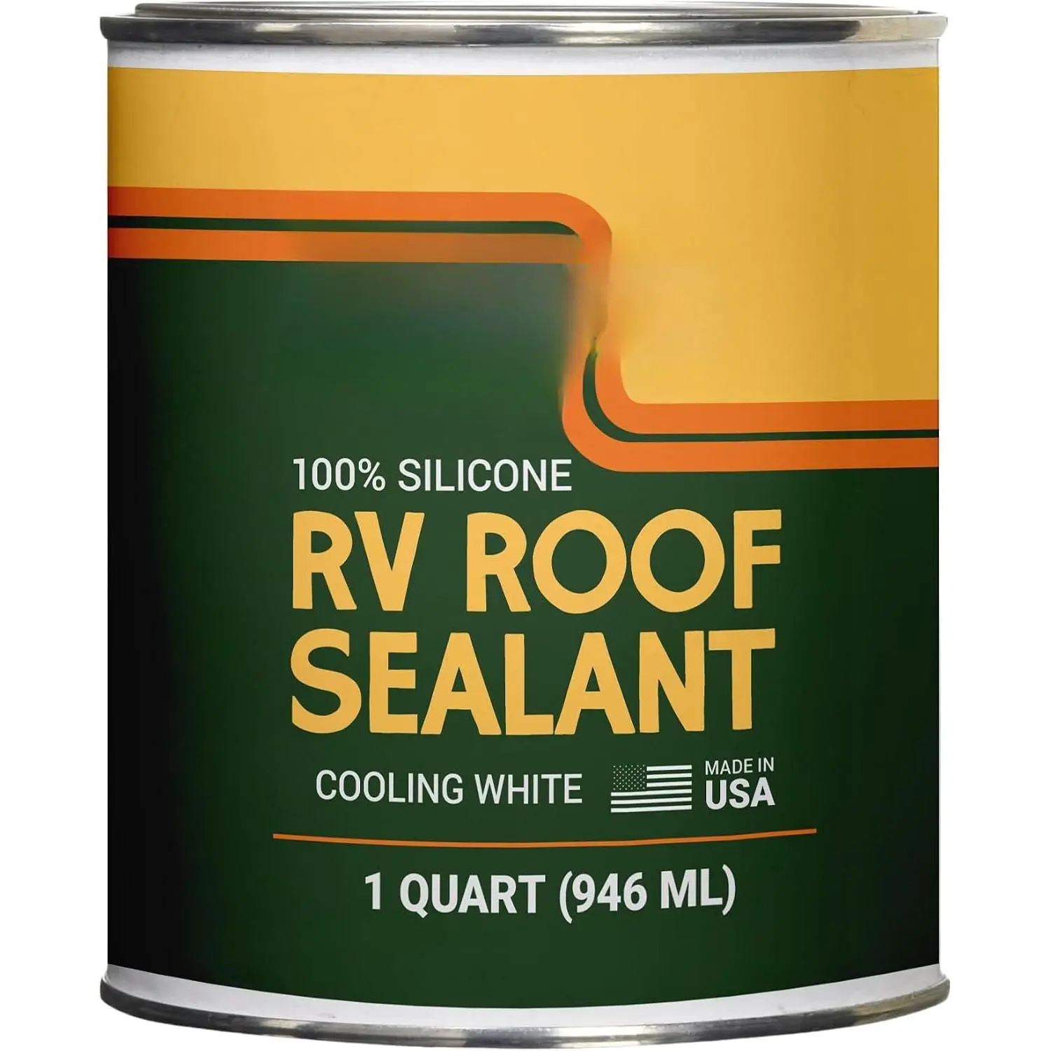 RV Roof Sealant - Leak Repair   Liquid Rubber -   Coating for Campers, Pop Up, Motorhomes, and Travel  - Easy DIY Application - White 1 Quart