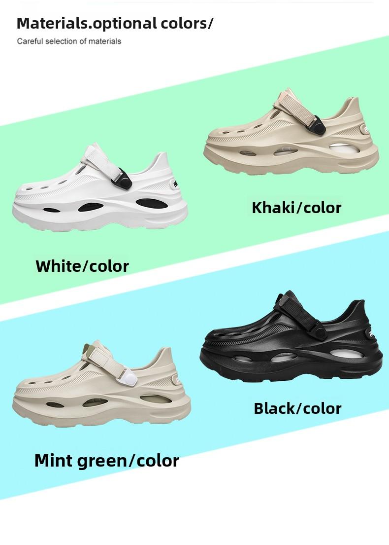 2-in-1 Slides & Clogs |     Perfect for Beach, Pool, Street Wear