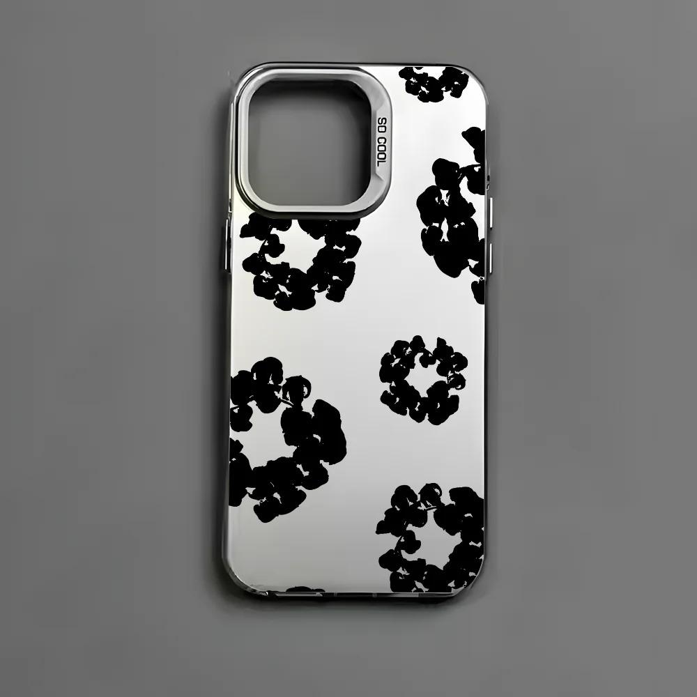 SE Luxury D-Denim T-Tears Phone Case For iPhone 17 16 15 14 13 12 11 mini Pro Max X 8 7 Plus Anti Fall Matte Back Cover