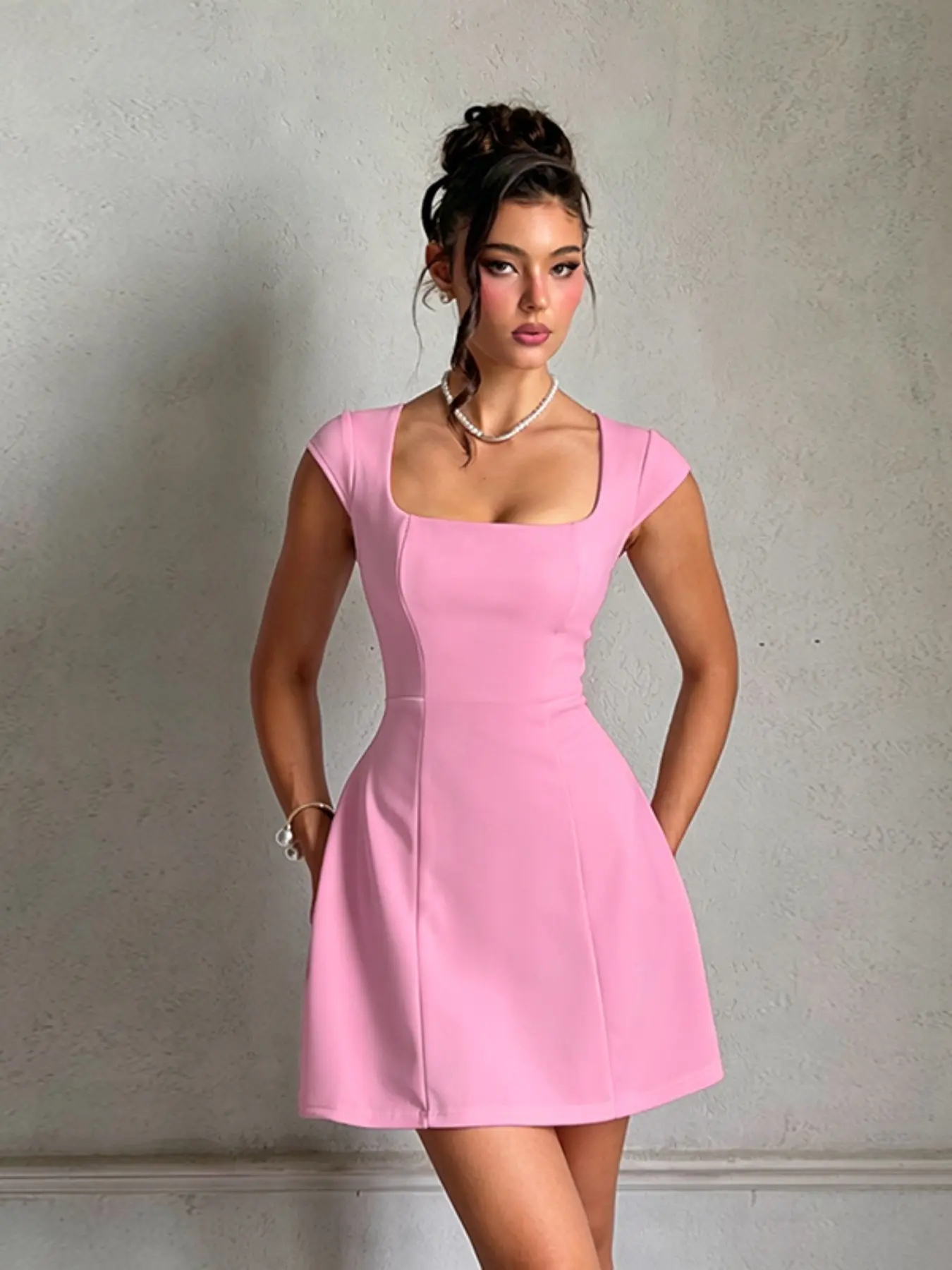 a line dress fall Black Linen Dress, Women A-line Dress, Classic Linen Midi Dress, Fall Autumn Linen Dress, Cocktail Dress, Custom Dress, Xiaolizi 5601#