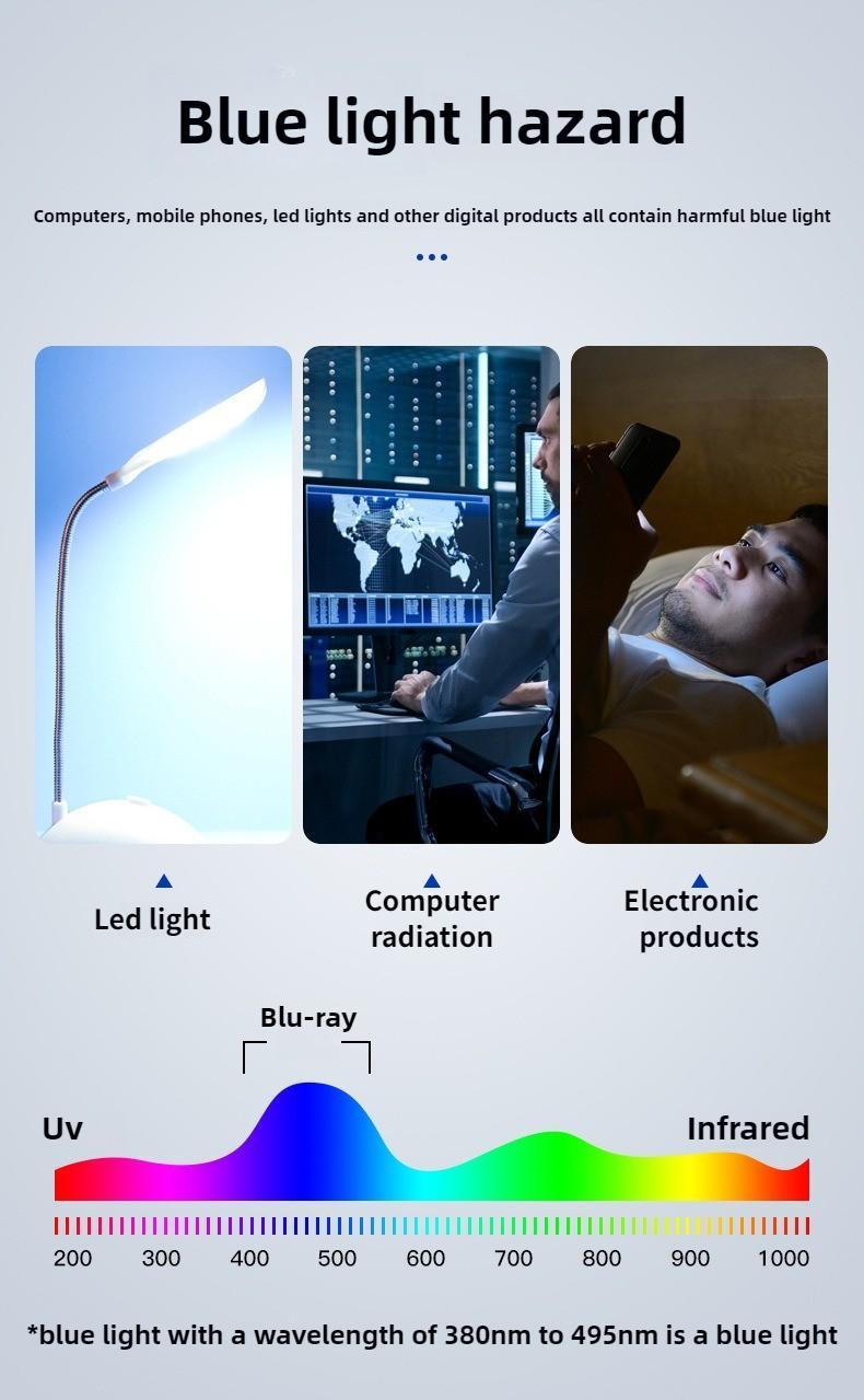 Anti-Blue Light Square Full Frame Eyeglasses - Unisex Basic Fashion Style, Ideal for Work & Daily Outfit Decor