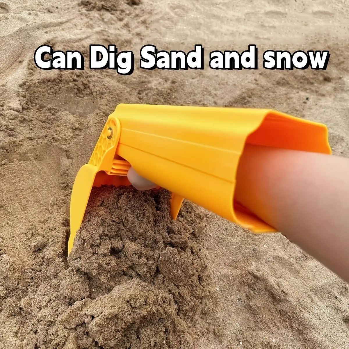 Beach Digging Toy, Snow and Sand Versatile Play Set, Play Sand Kit, Durable Outdoor Summer Family Fun, Perfect Gift for Holiday, Halloween, Christmas, Birthday, Thanksgiving