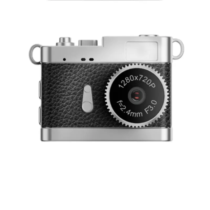 Student Digital Camera Keychain, Mini HD Pixel Ccd Card Camera, Portable Entry-Level Camera, Perfect Gift for Friends and Family