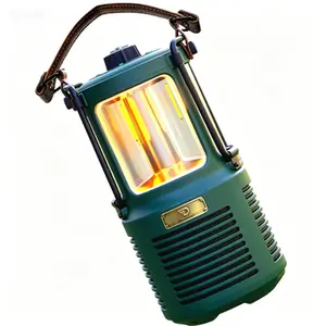 Dreamwave Conqueror Lantern Bluetooth Speaker with Light and Power Bank, 30W RMS Outdoor Speaker, IP66 Waterproof Dustproof, 29H Playtime, Bass and Treble EQ, for Camping and Overlanding