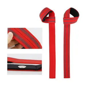 Non-Slip Sports Fitness Assist Bands, Grip Strength Training, Pull-Up Weightlifting Dumbbell Wrapping Wrist Support, Set of 2