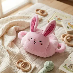 Cozy Plush Cartoon Postpartum Nursing Cushion, U-Shaped Breastfeeding Support Pillow Specially Designed for New Mothers