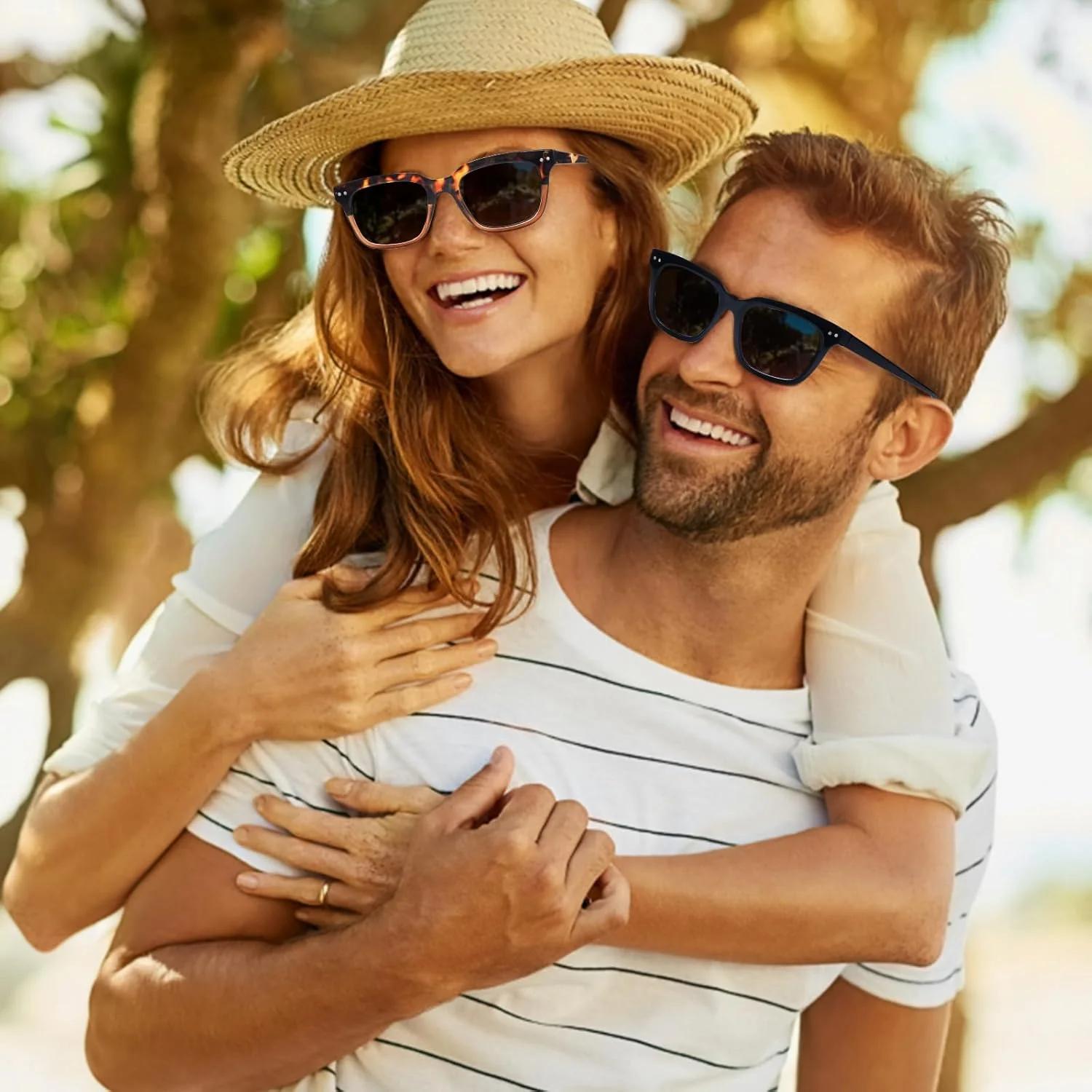 SUNDAY MIRTH 3 Pack Progressive Multifocus Reading Sunglasses for Women Men Protection Trifocal Sun Reading Glasses UV400 Readers