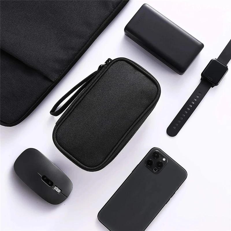 Travel Organizer Bag Cable Storage Pouch Carry Case Portable Waterproof Double Layers with random internal layout Travel Organizer Bag Cable Storage Pouch Carry Case Portable Waterproof Double Layers with random internal layout