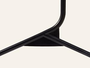 Black Plastic Hangers 50 Pack, Plastic Clothes Hangers with Built-in Hooks, Durable and Strong Plastic Coat Hangers for Closet, Space Saving Clothing Hanger for Shirts, Coats, Skirt, Dress