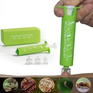 Bug Bite Suction Tool, Insect Bite Venom Extractor, Portable, Compact, Lightweight Outdoor Emergency Extractor for Camping, Hiking & Fishing Gear