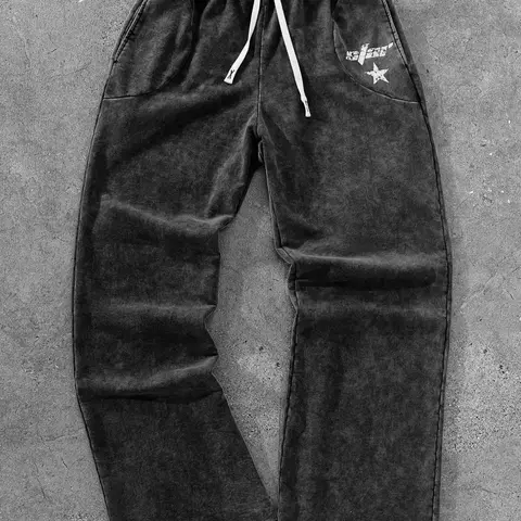 Vintage High-Quality Men's Casual Fashion Loose Travel Pants, Drawstring Waist Design, Perfect for Commuting and Everyday Wear, Ideal Gift for Men