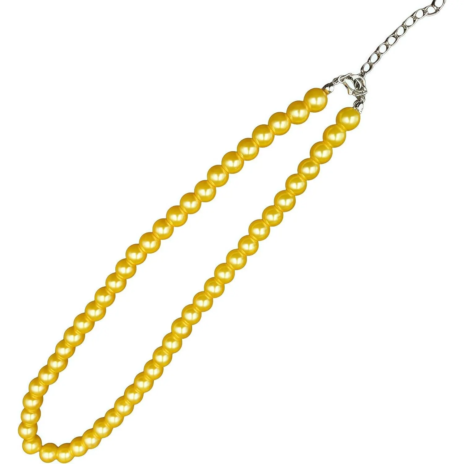 Elegant Simulated Imitation Colorful  Beads Chain Strand Choker Necklace Bridal Wedding Party Prom Costume Statement Dainty Classic  for Women