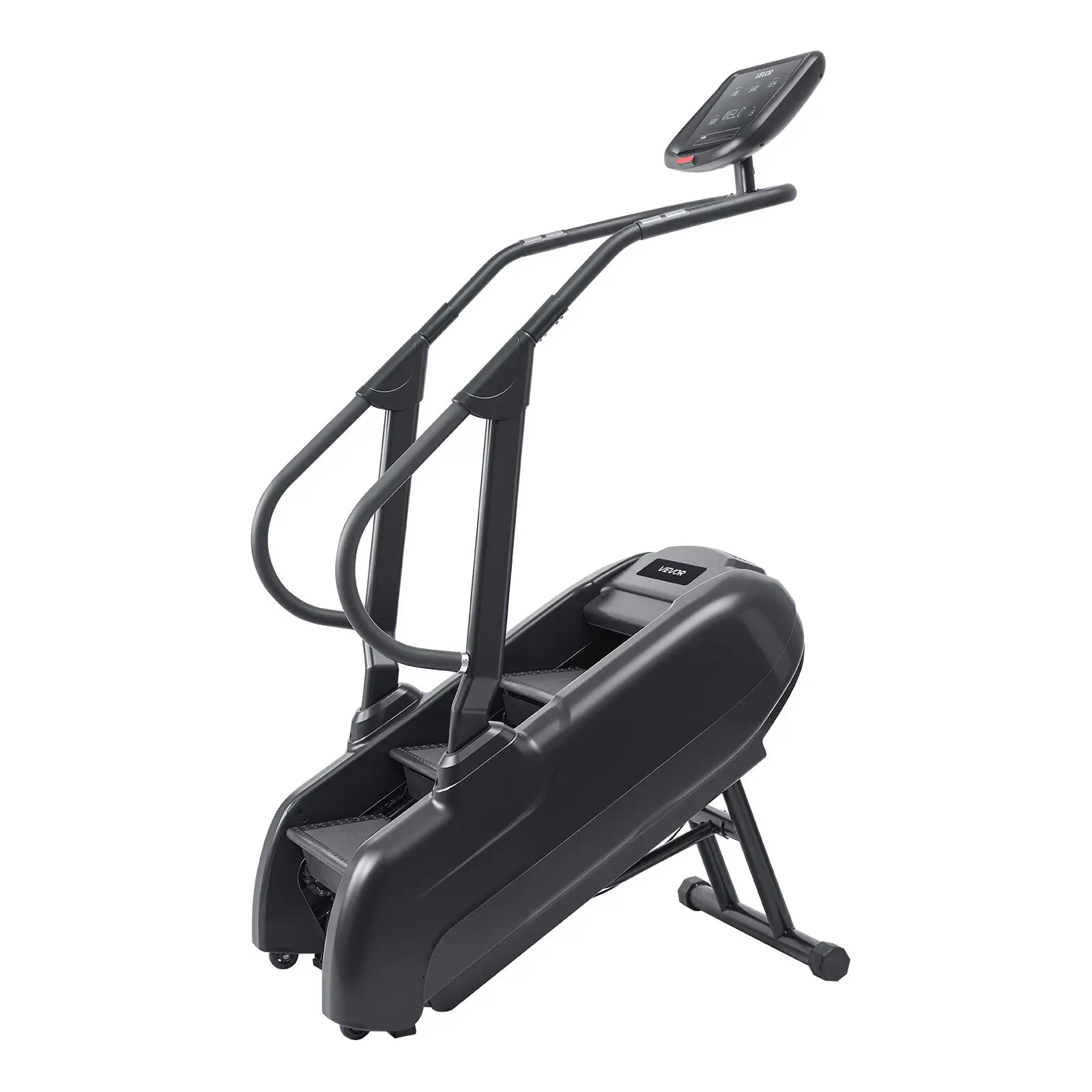 VEVOR Stair Stepper Machine with LED Screen, 330lb Max Load Continuous Climbing Stepmill for Home Users, 15 Speed Levels (28-168 Steps Per Min) for Cardio Lower Body Exercise