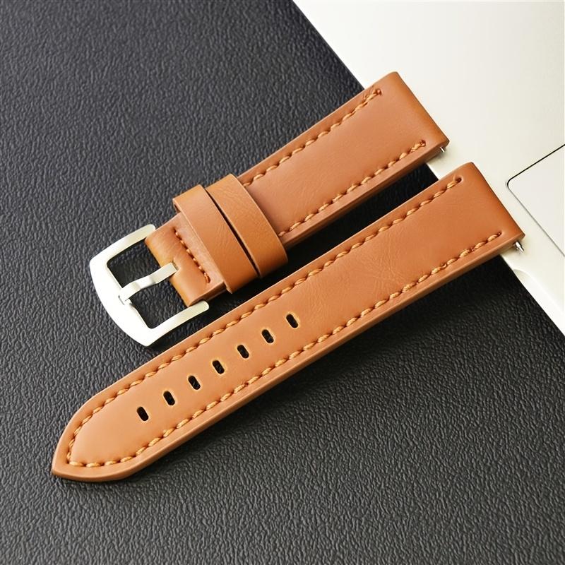20mm 22mm Retro Business Watch Band – Classic Strap for Samsung Galaxy Watch 6/5/4/Active 2 & 3
