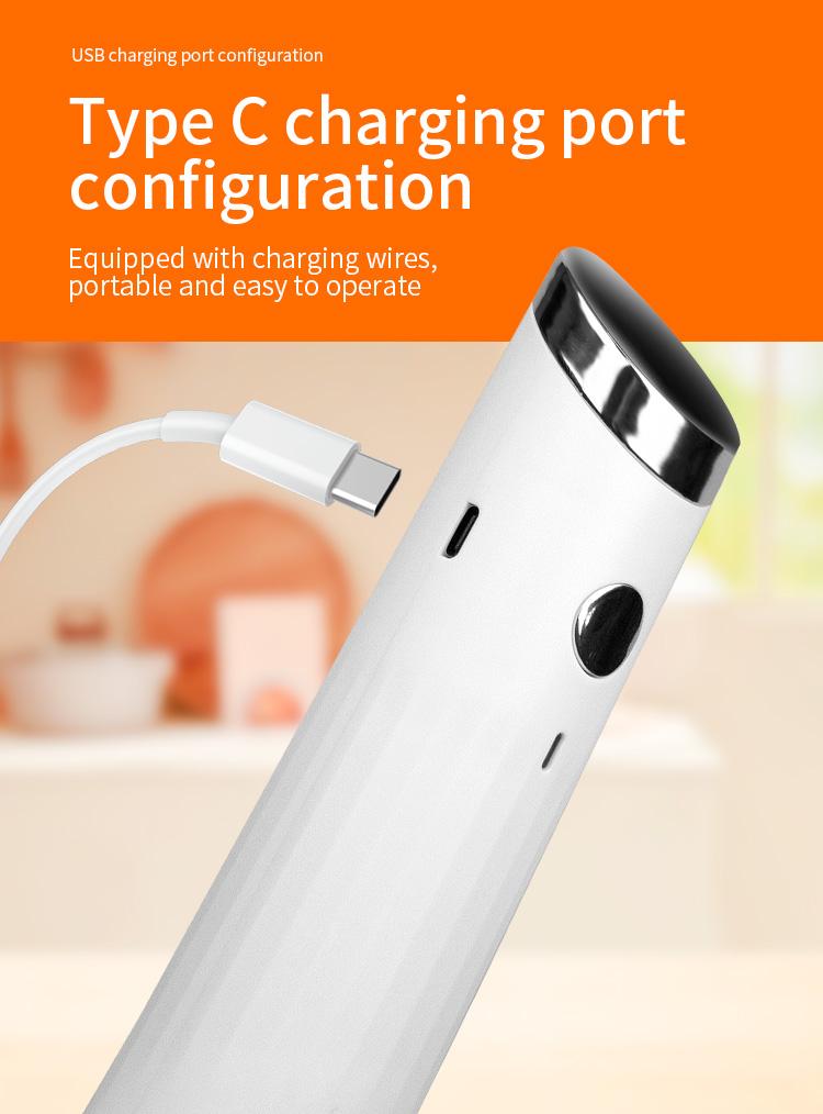 Compact Vacuum Sealer for Food (Vacuum Sealer Machine + 10 Reusable Vacuum Bags) Powerful Handheld Vacuum Sealer Machine, Seal Meal Saver, Portable Food Sealer