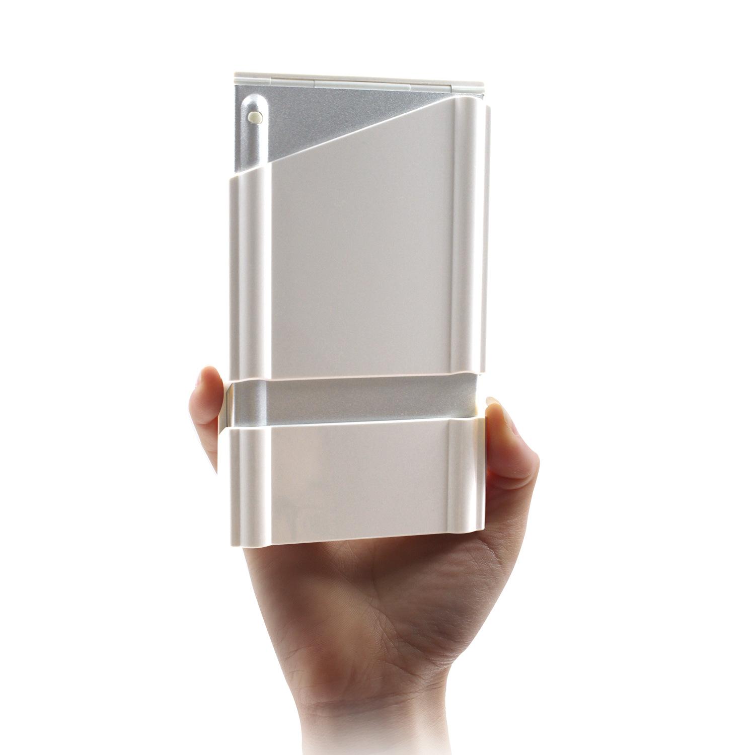 BKC158 Foldable Bluetooth Keyboard with Metal Bottom Case Portable Wireless Multi-Functional Business Gift for Mobile Phone Tablet