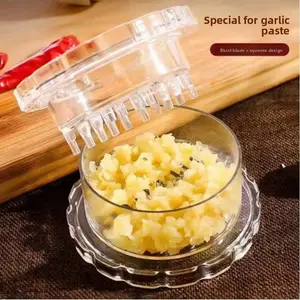 New summer model household plastic garlic press, garlic masher, garlic mincer, garlic grinder, garlic mixer
