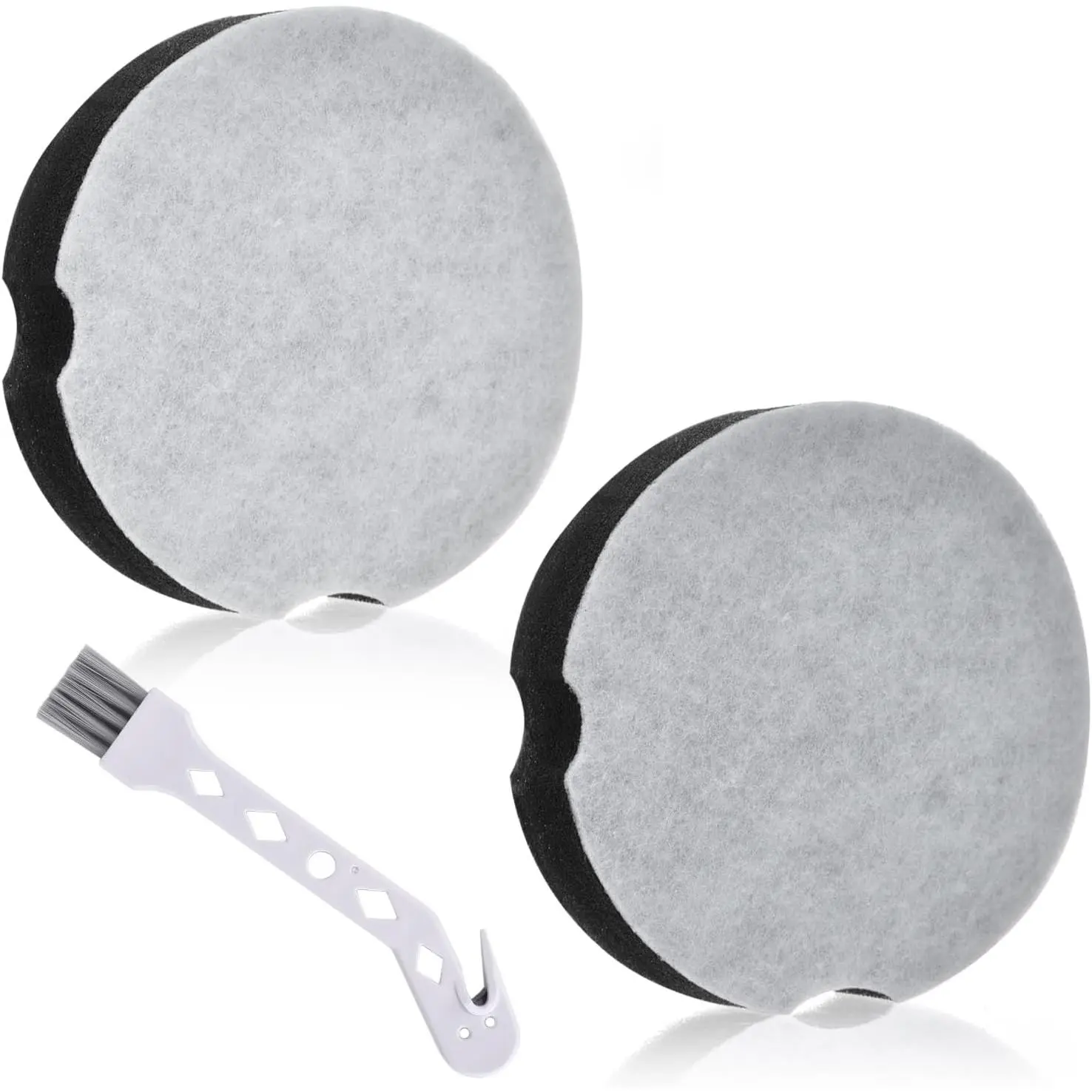 Compact Filter for  3508 3437 for Cleanview Powerforce | Compact Turbo Vacuum, also fit for  Powerforce Compact Upright 2112 1520 2690 Vacuum, Part 1604896, 2 Pack