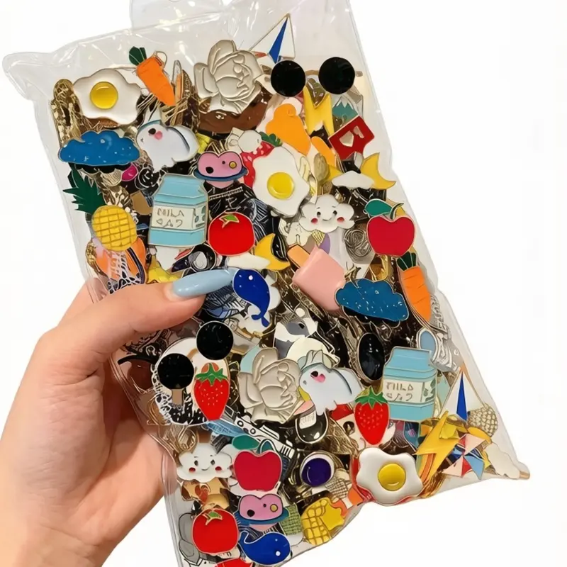 30 Piece Cute Enamel Pin Set, Various Cartoon Designs, Brooch Pins for Backpack Lapel Jeans Sweater Jacket, Unisex Fashion Accessories