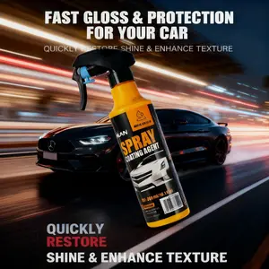 Spray coating agent；NUAN nano car coating sprayNano Car Coating Spray – ceramic coating spray, car ceramic coating spray,spray wax, wax sealant, paint sealant, UV protection car spray, anti dust car coating, water spot resistance,
