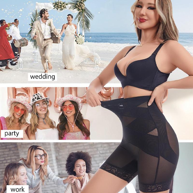 Women Shapewear Tummy Control Postpartum Underwear High Waist Butt Lifting Shorts Seamless Slimmer Body Shaper