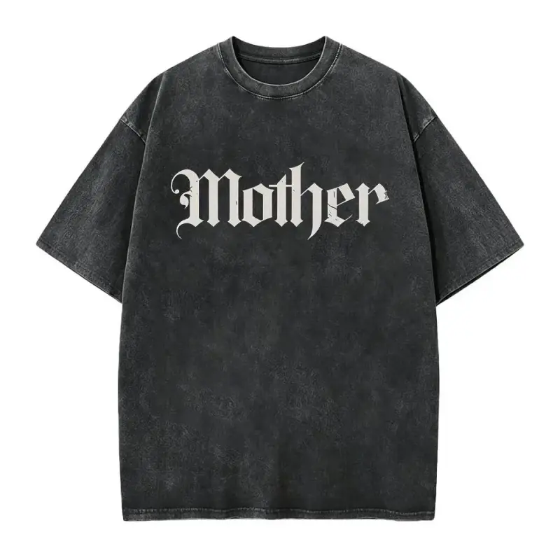 Mother Gothic Shirt  Old English Tee, Goth Mom Shirt, Alternative Mom Outfit, Grunge Mama Gift, Edgy Mothers Day Tee