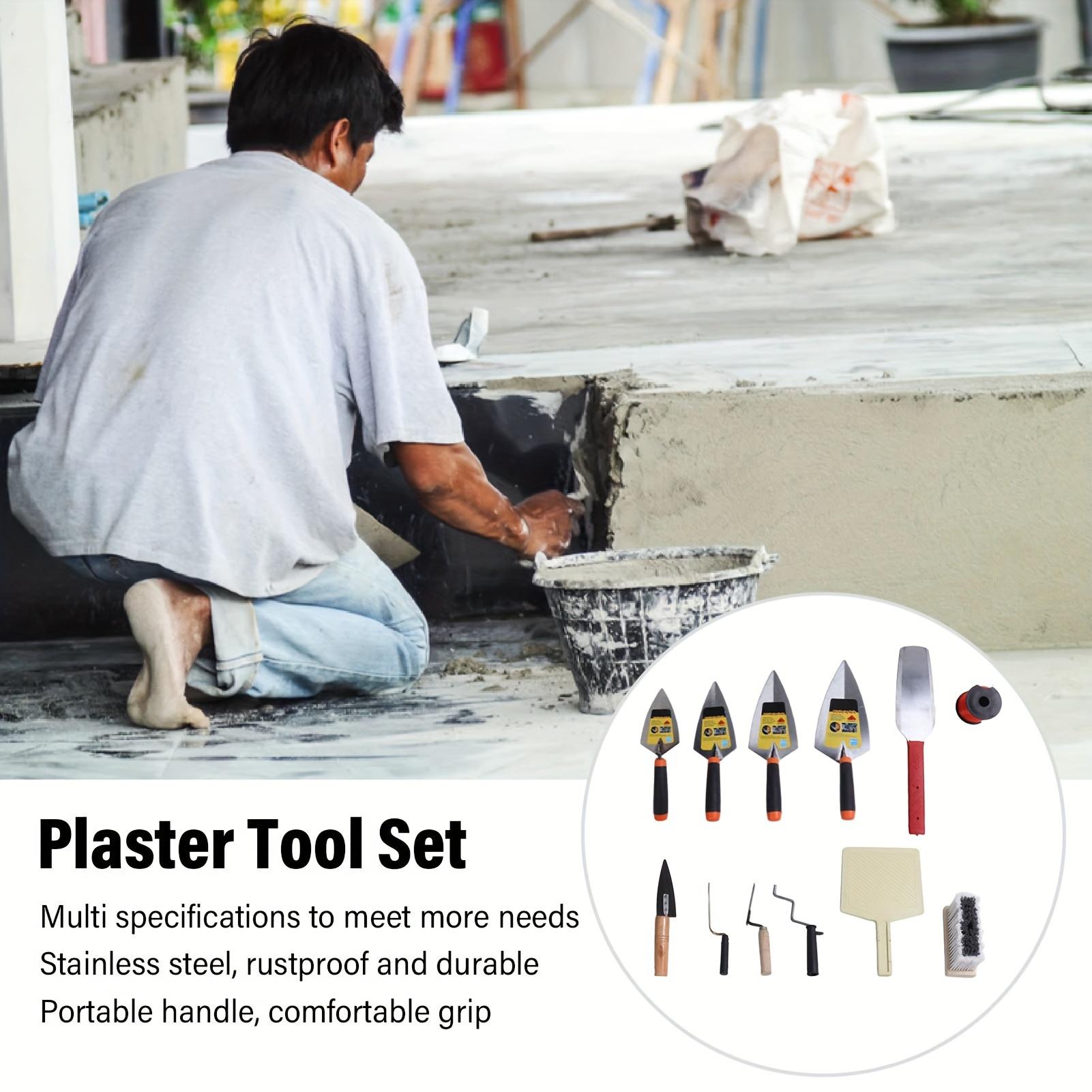 2024 Multiple Size Stainless Steel Putty Knife Set - Durable Concrete Scraper and Masonry Hand Tool for Dry Wall Applying, Uncharged and Rust-Resistant