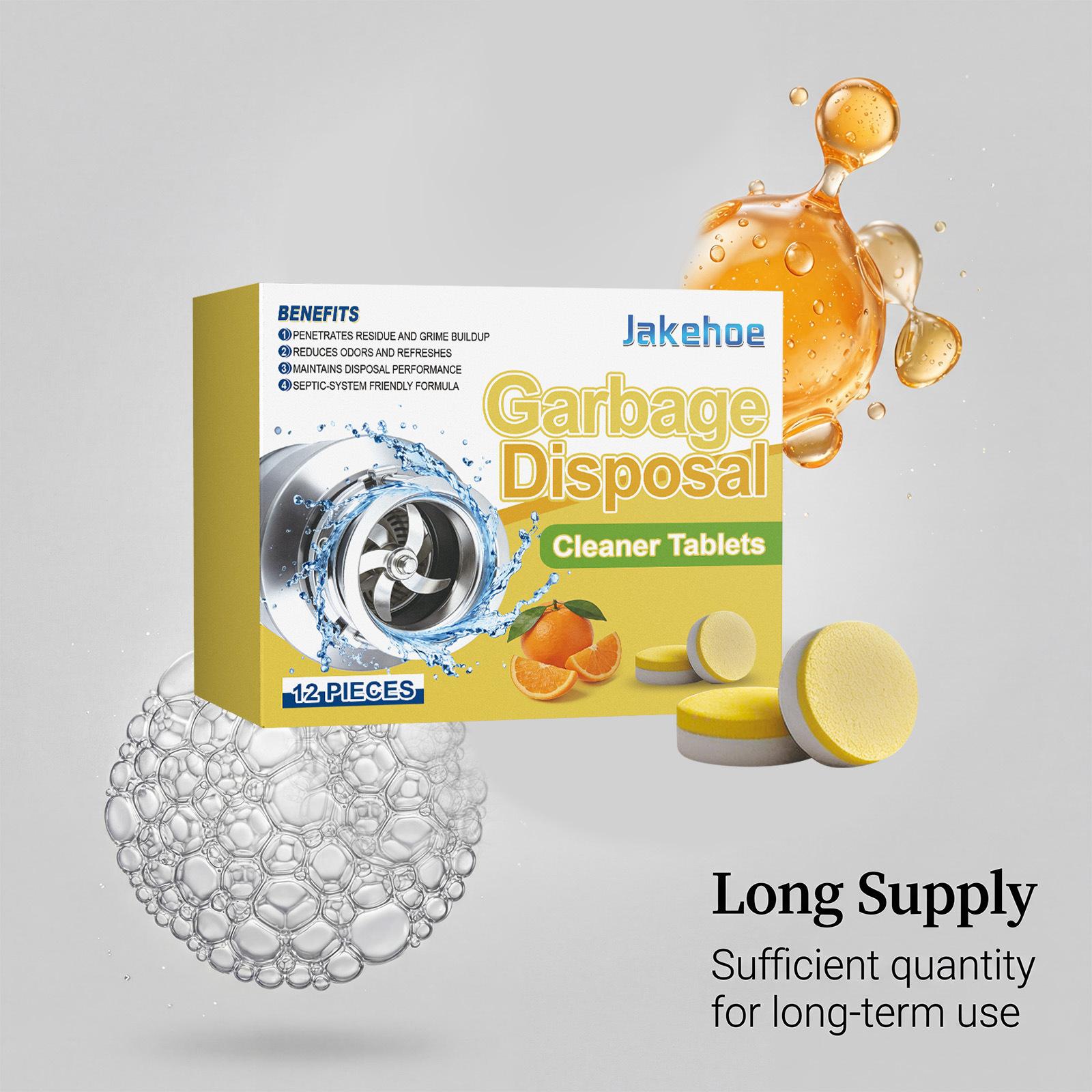 Sink Cleaning Deodorizing Tablets Daily Cleaning Kitchen Sink Dirt Fragrance Deodorizing Tablets