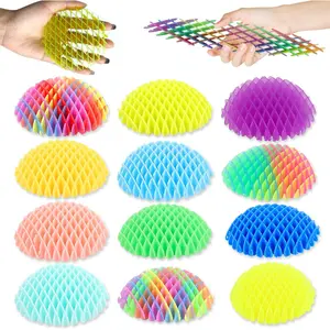 12PCS Fidget Toy, Fidgets Toys for Teens, Teens & Adults, 12 Packs Popping Stretchy Toys, Stress Relief Fidget, Resistance Fidgets Toy, Sensory Stress Relief Toyfidget toys
