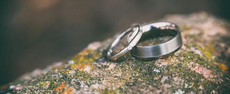 Jstyle Stainless Steel Rings for Men Wedding Ring Cool Simple Band 8MM Width 3 Pcs A Set