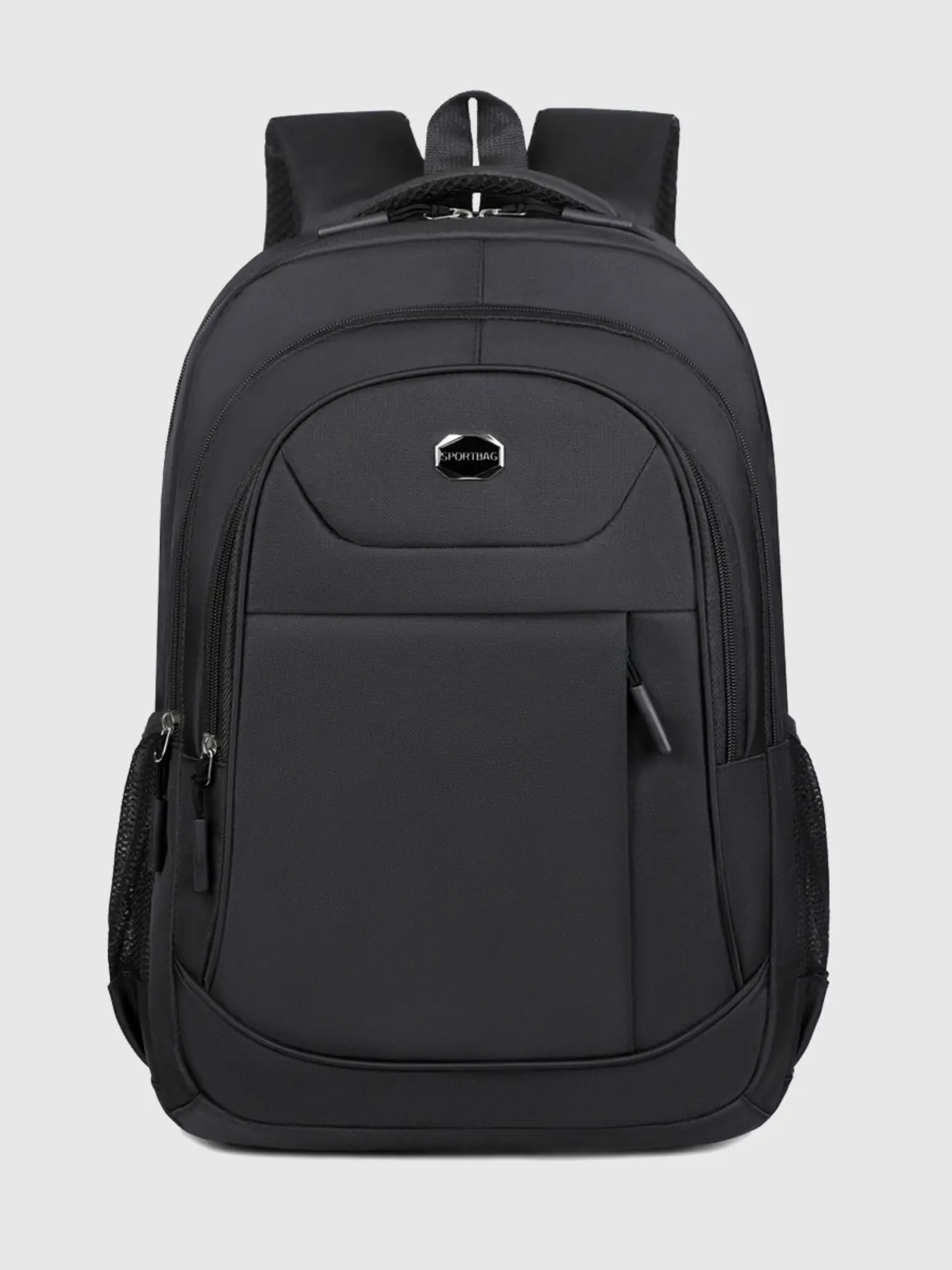 Men's Large Capacity Backpack, Multi-Pocket Commuter Bag, Lightweight Durable, Ideal for Work, School, Travel, Christmas Gift, Valentine's Day, Casual Backpack