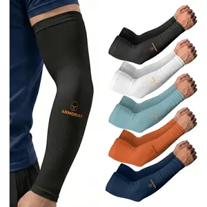 Tattoo Cover Up Arm Sleeve - Compression-Type Protective Gear for Men, UV Sun Protection Anti-UV Heat-Wicking Upper Arm Sleeve for Daily Wear & Work