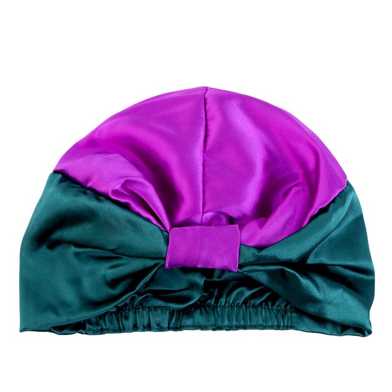 Satin Double Layer Sleep Cap, Chemo Cap Hair Loss Head Wrap