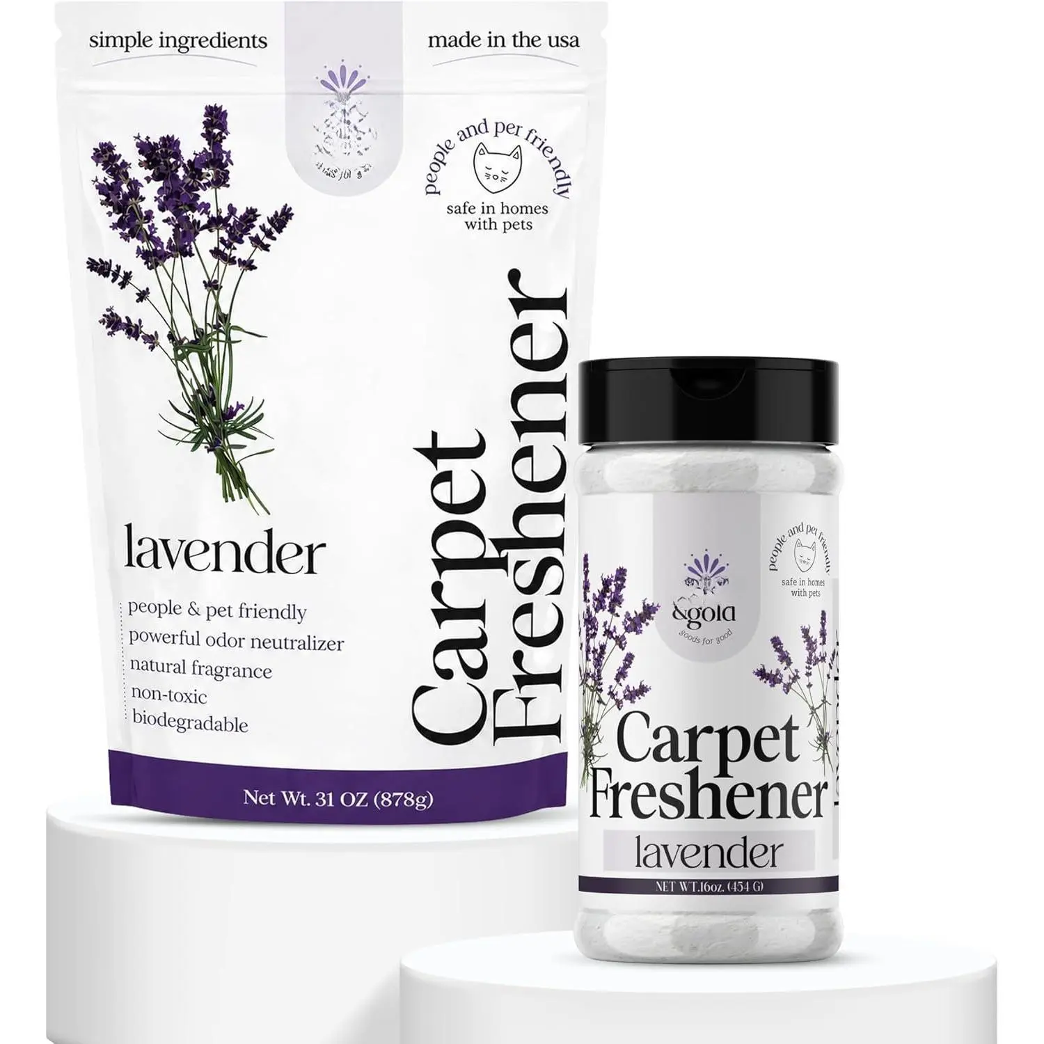 Carpet Deodorizer   Carpet Freshener  Combo Pack (Lavender)