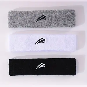 3pcs Unisex Fitness Basketball Head Sweatbands, Running Moisture-Wicking Headbands, Yoga Head Wraps, Sweat-Absorbing High-Elasticity Non-Constricting Sports Headbands