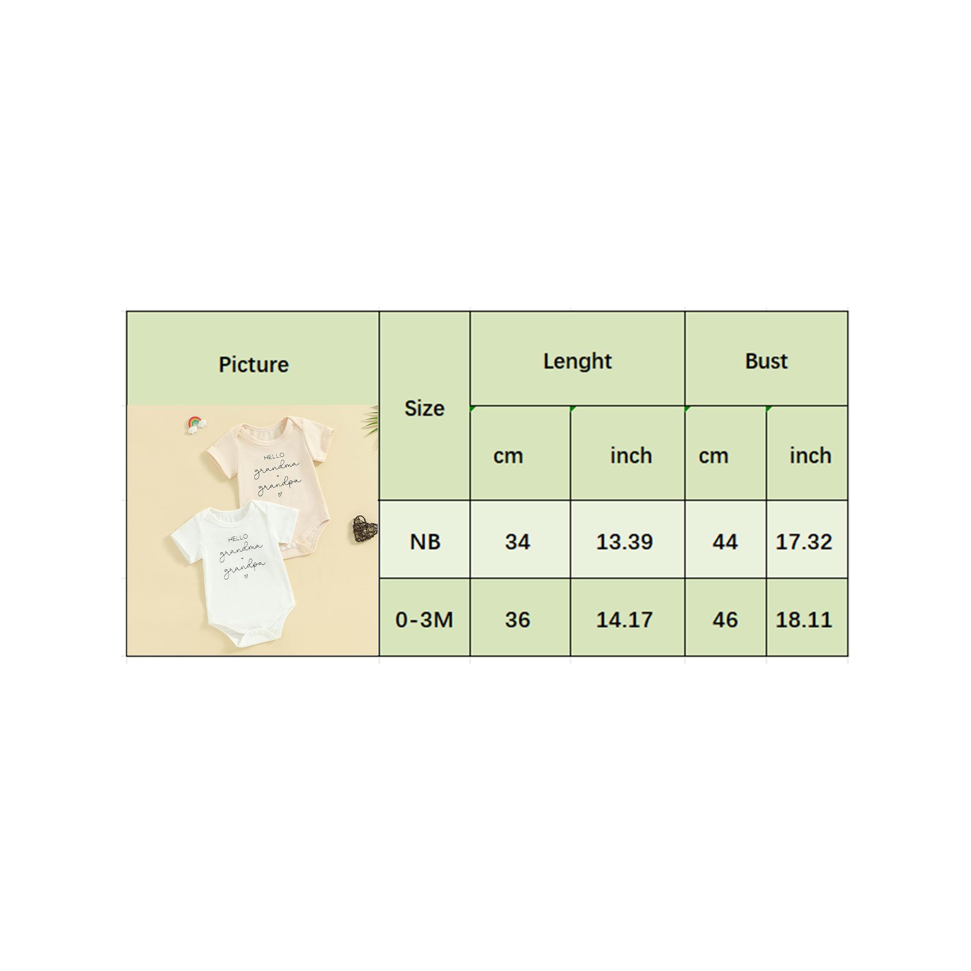 Newborn Baby Girl Boy Summer Clothes Short Sleeve Letter Print Bubble Romper Oversized T-Shirt Bodysuit Top Outfit