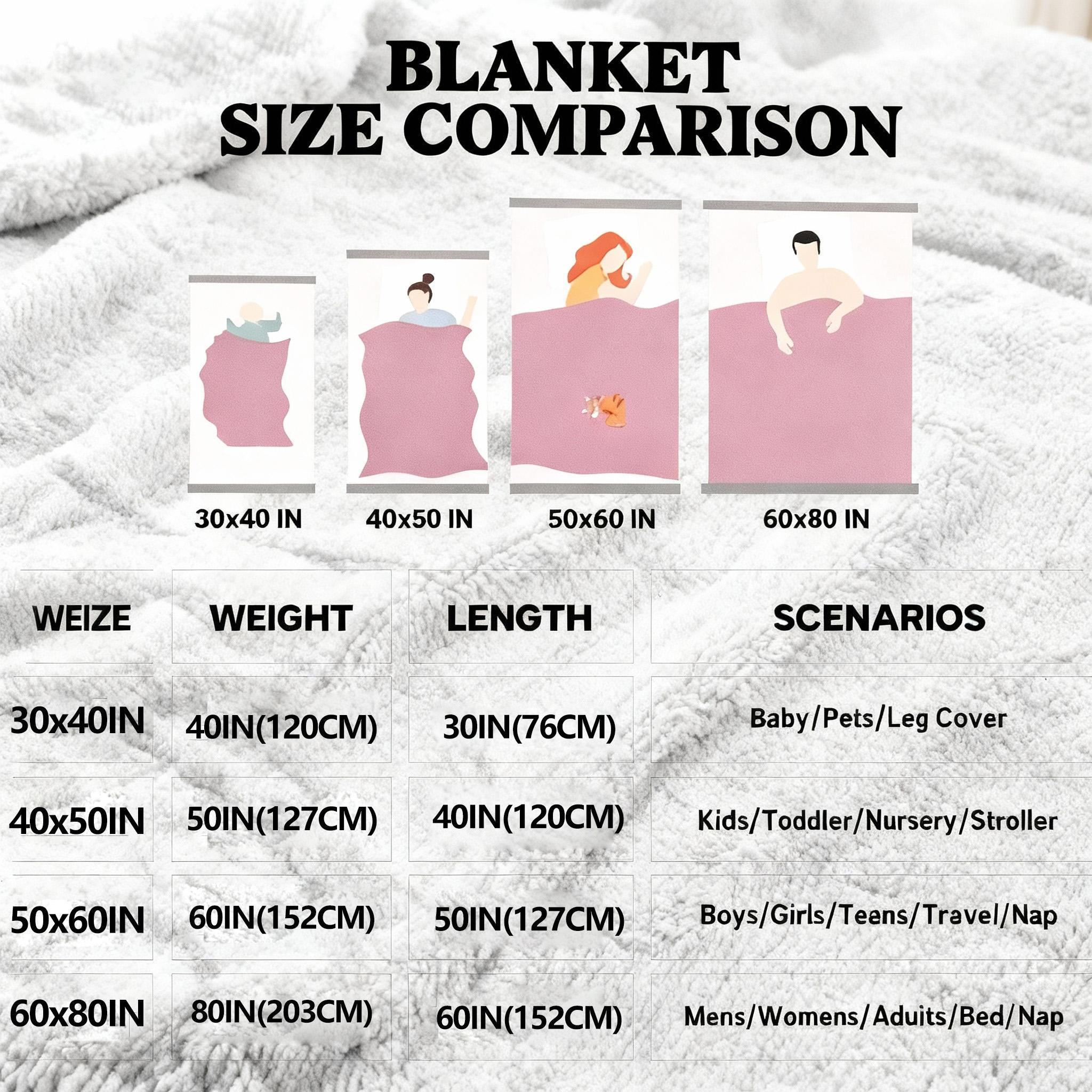 Fish Pattern Flannel Blanket, 1 Count Soft Comfortable Warm Throw Blanket, Air-conditioned Room Blanket, Warm Nap Print Blanket for Home Office Travel Camping The Ideal Holiday Gift