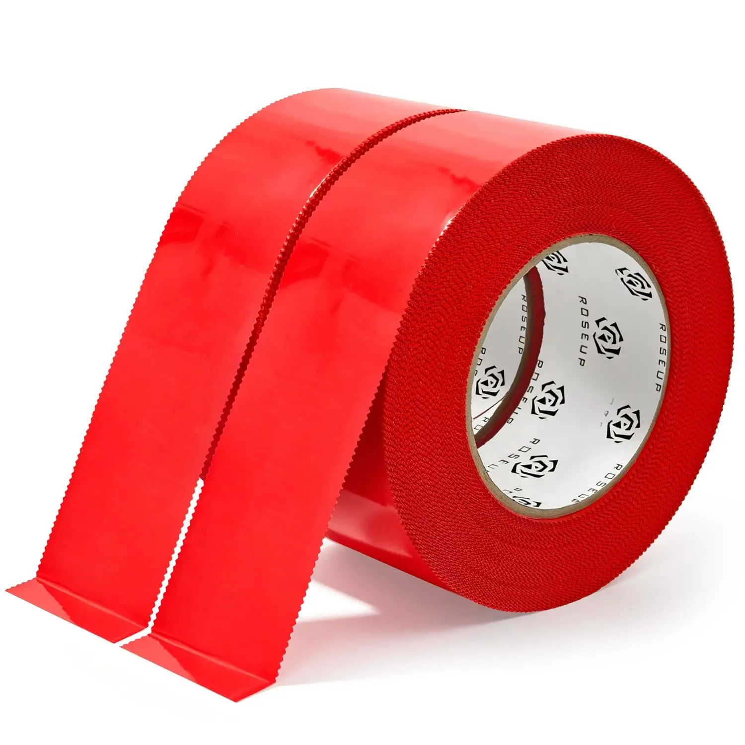 Red Stucco Tape, 2 Inch x 60 Yards x 2 Roll, UV-Resistant Heavy-Duty Outdoor Stucco Tape for  Renovation, Construction, Surface Protection, Tile Scratch Prevention