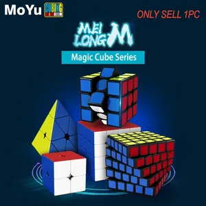 Speed Cube Set with Rubik Cubes 2x2x2 3x3x3 4x4x4 Cubes and Pyramid Cube, Fun Puzzle Gift for Kids Teens Adults, Perfect for Birthdays & Christmas Speedcube